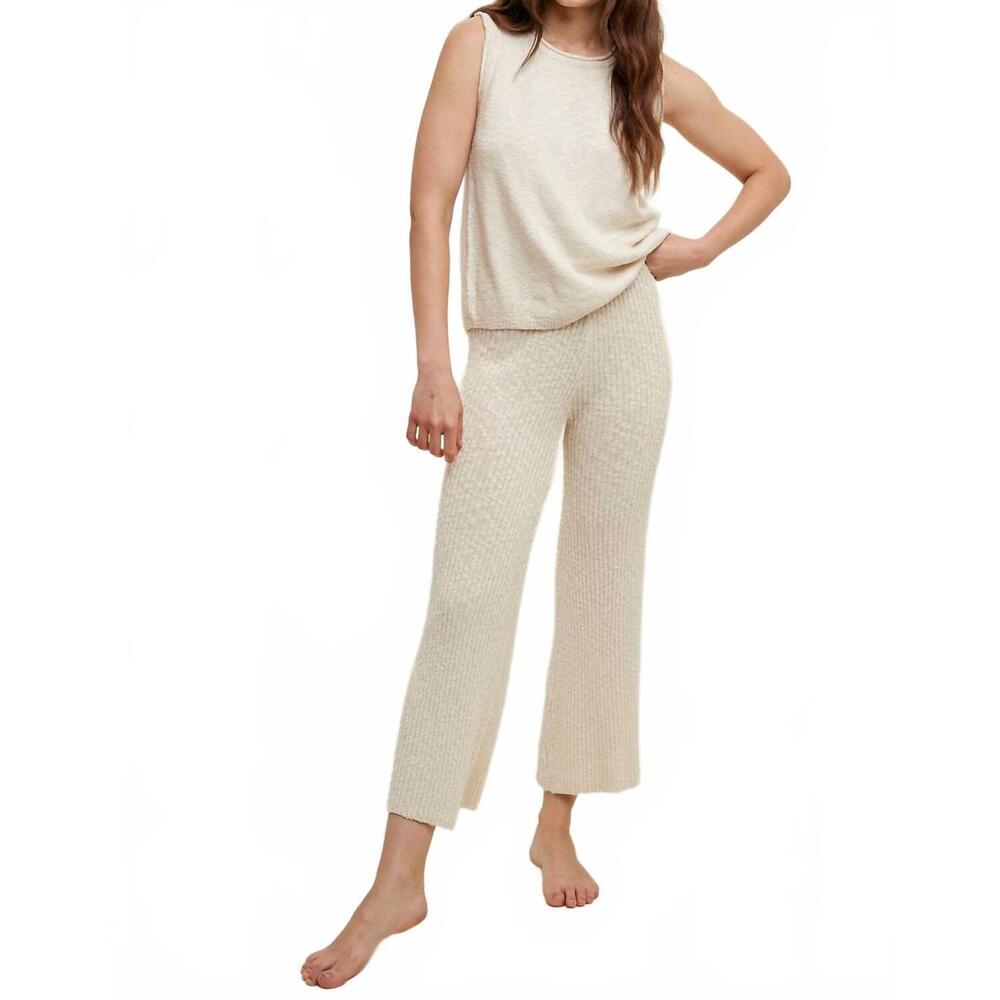 NEW WISHLIST two-piece sweater set in beige